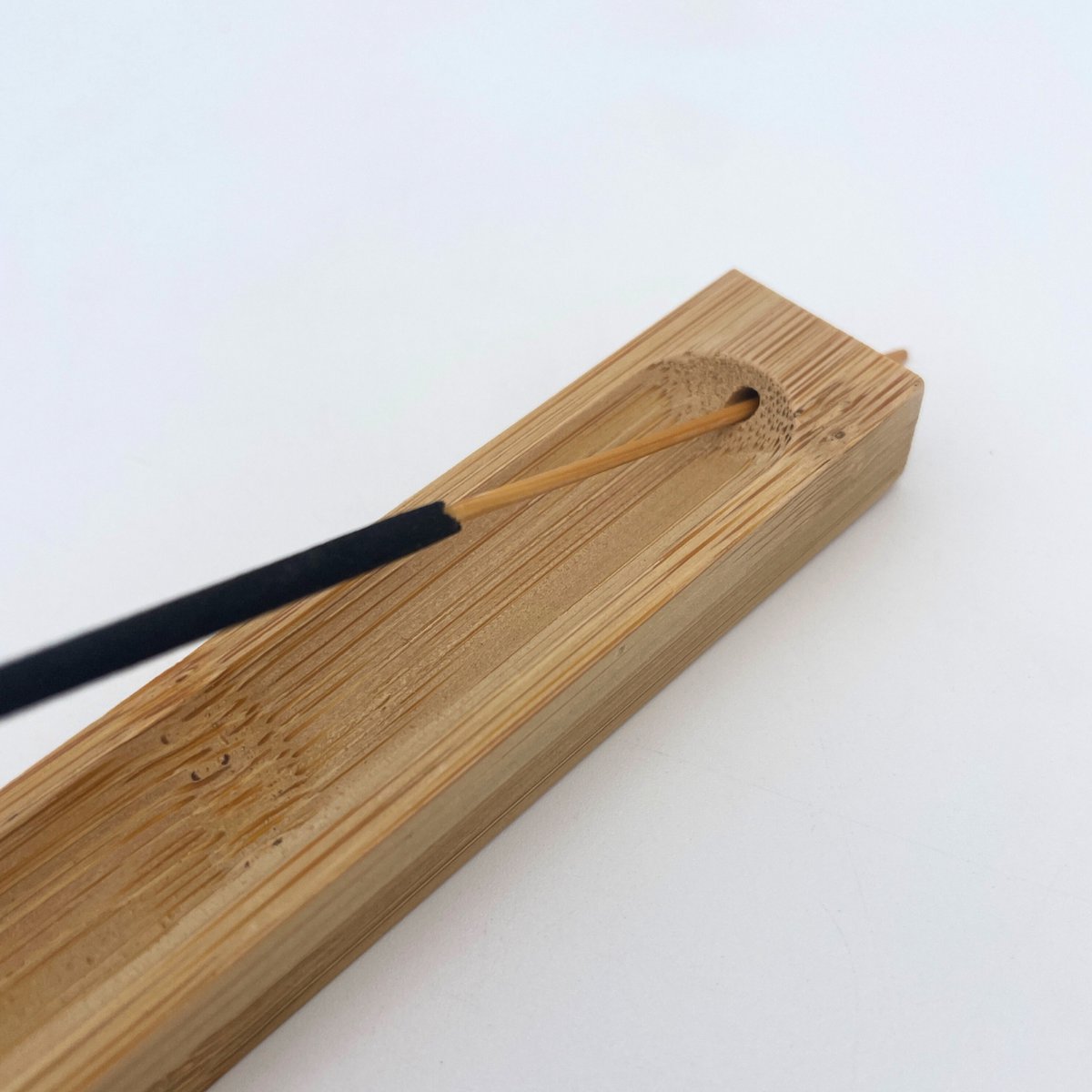 gotyou 3 stuks wierookstokhouder, bamboe hout wierookstokjes houder asvanger wierookbrander, bamboe houten wierookstokbrander houder voor woondecoratie verjaardag, 23 x 3,5 x 0,5 cm (houtkleur