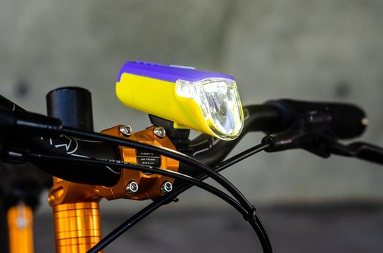 Lampe De Vélo LED Rechargeable étanche - Phare Avant Avec Affichage Numérique, Pour Guidon, Sécurité Conduite Nuit (3.4x9.5cm)