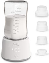 Bol.com Xanna® Flessenwarmer Onderweg - inclusief 4 Adapters - Flessenwarmer - Draagbare flessenwarmer -Geschikt voor o.a. Dr. B... aanbieding