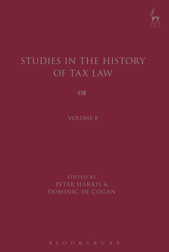 Studies in the History of Tax Law, Volume 8 - cover