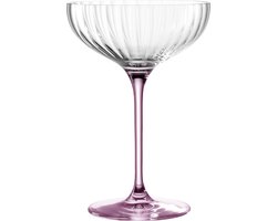 foto van Leonardo Poesia Champagne coupe 260ml rosé - set/6
