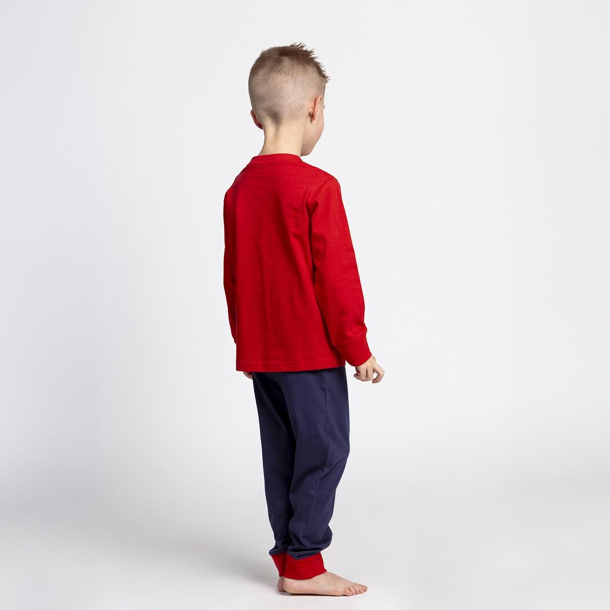 Spiderman Pyjama Jongens Meisjes 100% Katoen Rood — afbeelding 4