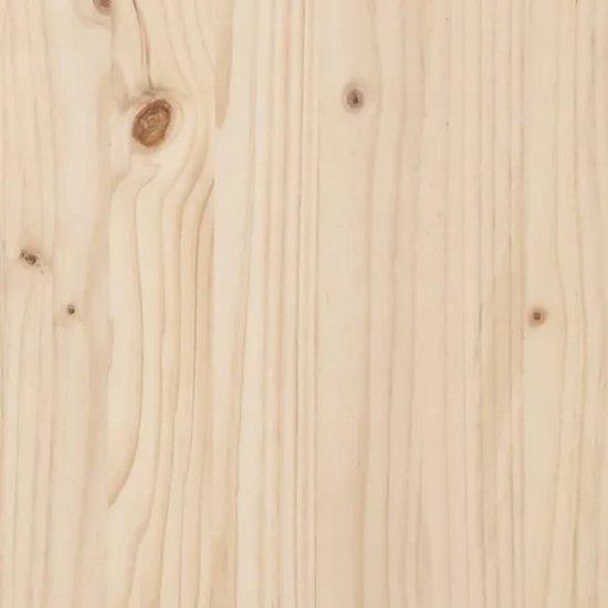 Jardinière en bois The Living Store - 90 x 50 x 50 cm - Pin Massief