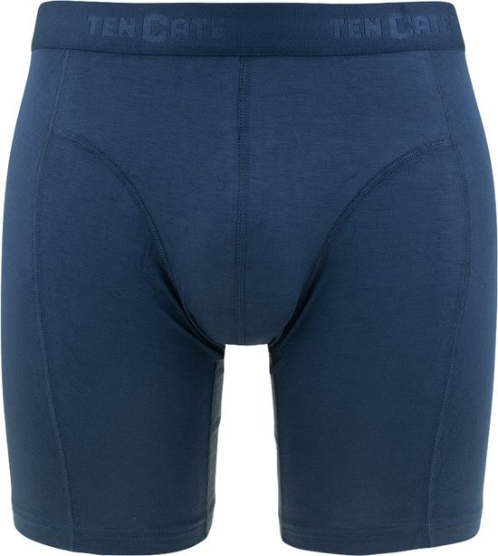 Lange onderbroek in het blauw met een elastische band van Ten Cate.