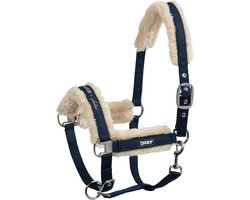 Eskadron Halster FauxFur - maat Pony - nightblue