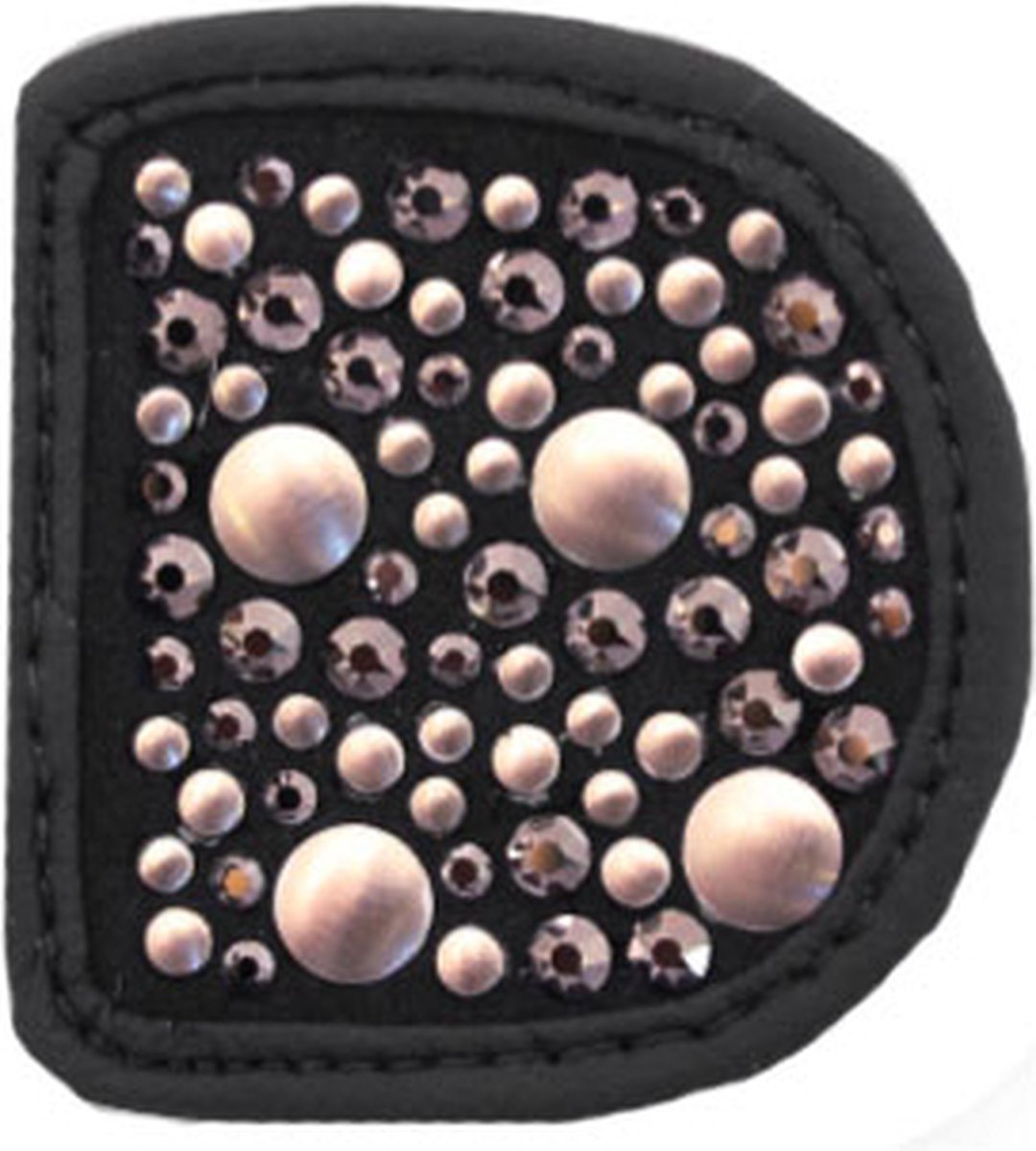 Haukeschmidt Patches Mix MagicTack Swarovski Zwart - One size