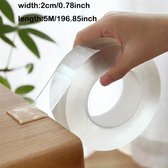 Magic tape - nano tape - herbruikbaar - dubbelzijdig plakband - magic nanotape - montage - gekko grip kopen? | Korting tot 23