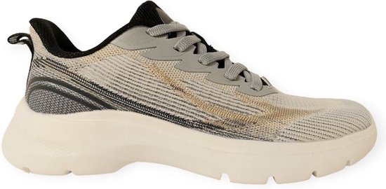 Adventure Sportsneaker Rhodos Grijs Ademend High Soft Insole