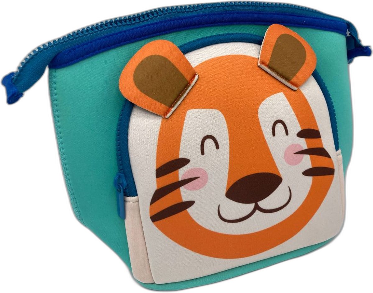 Toilettas Tijger voor Kinderen - 26 x 12 x 22 cm