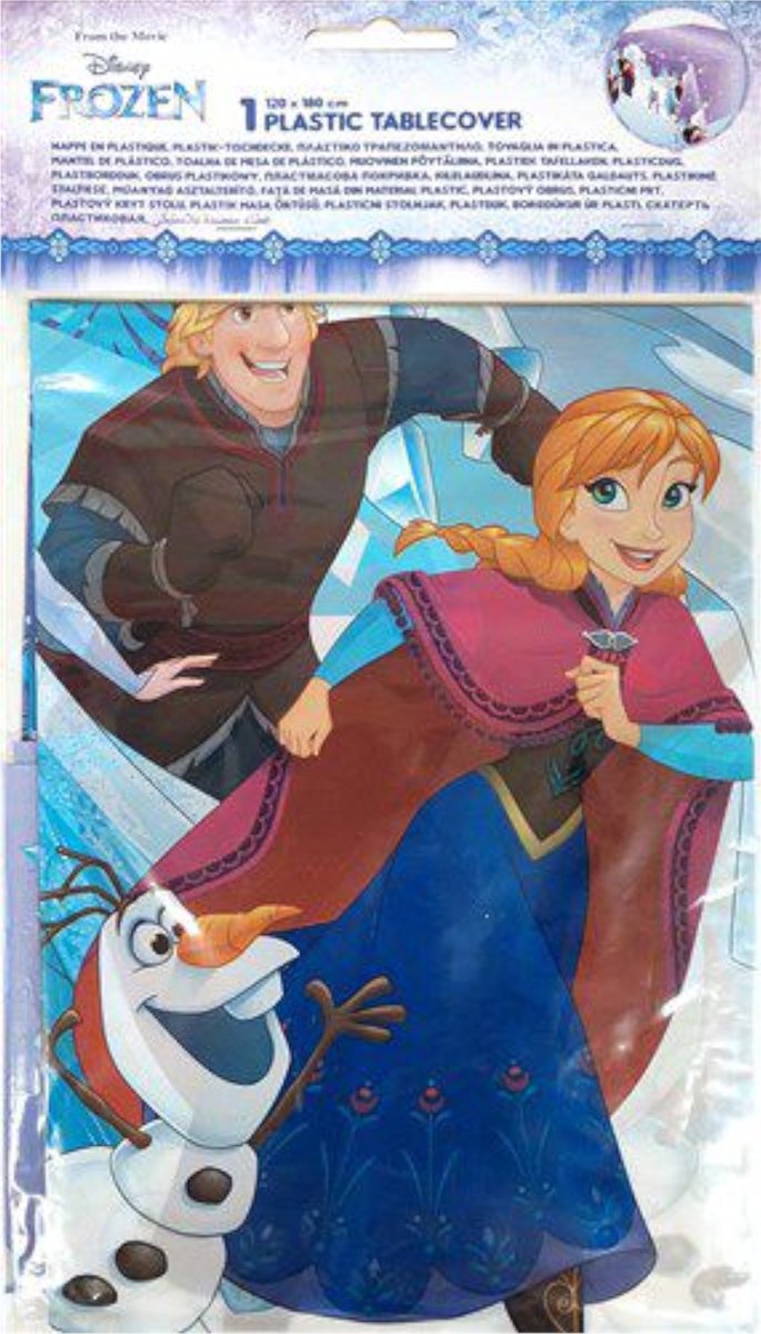 Frozen wegwerptafelkleed 120 x 180