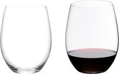 O Wine Tumbler Cabernet Merlot RIEDEL 0414/0 2-delige set kristalglas rode wijnglazen