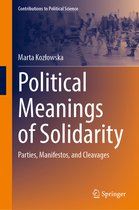 Contributions to Political Science- Political Meanings of Solidarity