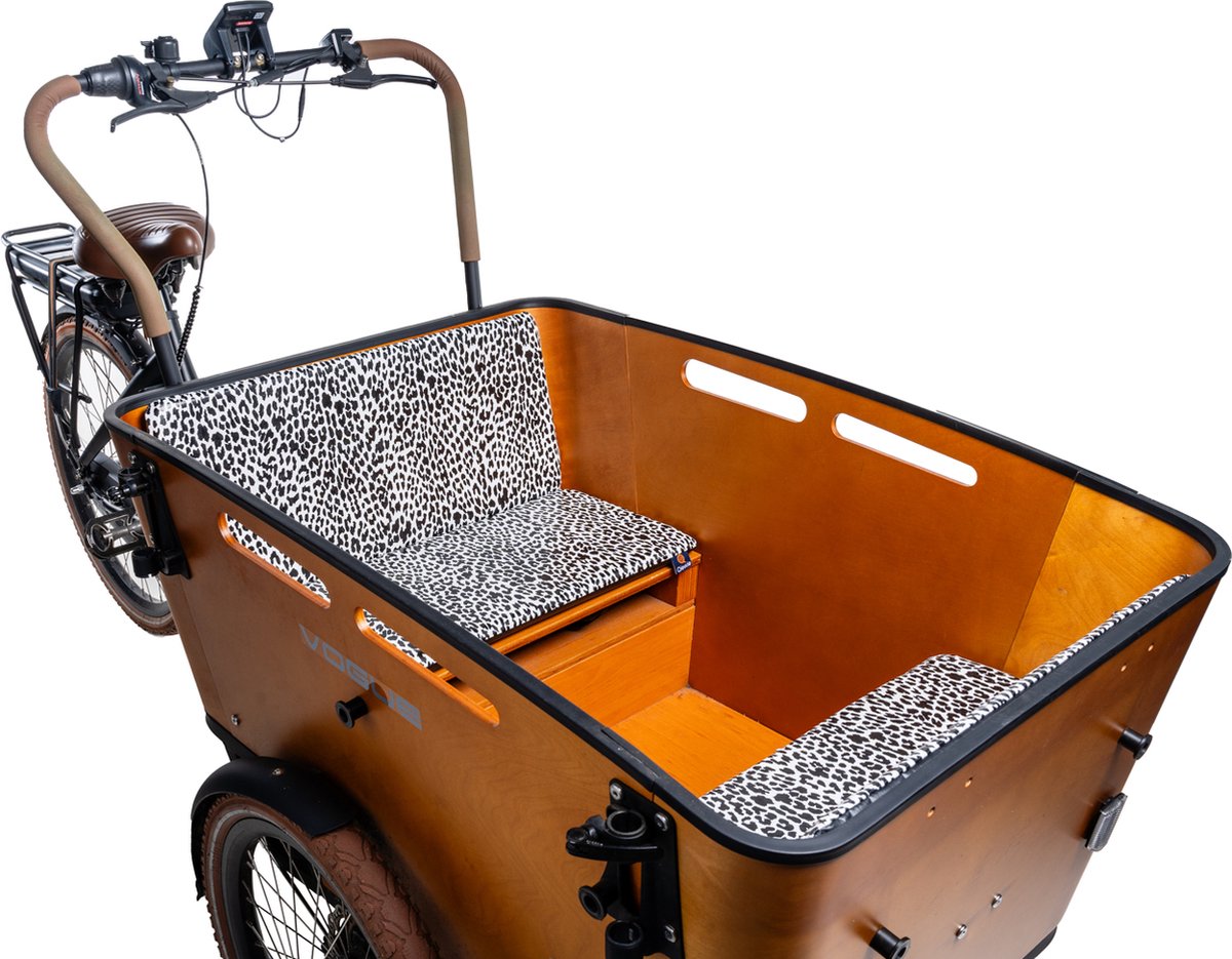 Kussenset Leopard (ALLEEN) geschikt voor Vogue Carry 3 - Qiewie