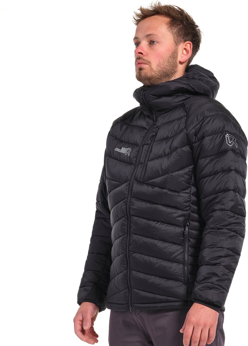 Rock Experience COSMIC PADDED Heren Outdoorjas Zwart XL - Donsjas