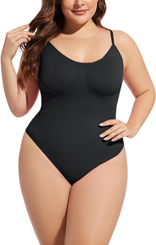 ChicShape Body Shapewear String pour femme – Sous-vêtements correcteurs solides – Correction Bodyshaper pour l'abdomen et tout le corps – Taille XL