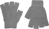 Knaak Grijze Vingerloze Handschoenen - Maat One Size Fits All