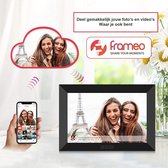 YA- Digitale Fotolijst 10.1 inch - Glas Display - HD - Frameo App - Fotokader - WiFi - 16GB - IPS Touchscreen