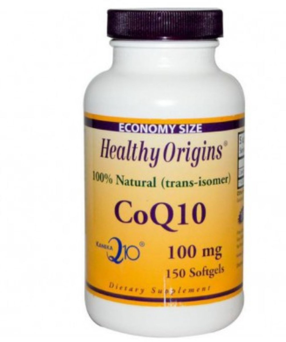 CoQ10 100 mg (150 gelcapsules) - Healthy Origins