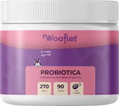 Anti Jeuk & Poten likken - Anti-Anaalklieren - Ondersteunt Darmflora & Spijsvertering - Probiotica & prebiotica voor honden als snoepje - 90 Chews - kip smaak - Woofies