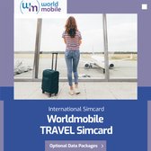 WorldMobile 4G/5G prepaid internationale (vakantie) simkaart