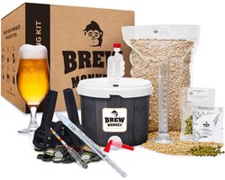 Brew Monkey Compleet Blond - Bierbrouwpakket - Zelf bier brouwen pakket - Gadgets Mannen - Verjaardagscadeau voor Mannen - Origineel bier Cadeau - Verjaardag cadeau - Vaderdag cadeau Brew Monkey Compleet Blond - Bierbrouwpakket - Zelf bier brouwen pakket - Gadgets Mannen - Verjaardagscadeau voor Mannen - Origineel bier Cadeau - Verjaardag cadeau - Vaderdag cadeau