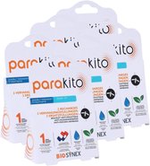 Para'kito Pack 12 Navullingen - Anti-muggen armband - Doeltreffende Bescherming -