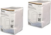 Cabanaz Cabanaz Navulling Dispenser servetten - 2 pak à 250 = 500 tissues - wit