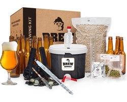 Brew Monkey Luxe Tripel - Bierbrouwpakket - Zelf Bier Brouwen Bierpakket - Gadgets Mannen - Verjaardagscadeau voor Mannen - Verjaardag cadeau - Vaderdag cadeau - Origineel bier Cadeau Brew Monkey Luxe Tripel - Bierbrouwpakket - Zelf Bier Brouwen Bierpakket - Gadgets Mannen - Verjaardagscadeau voor Mannen - Verjaardag cadeau - Vaderdag cadeau - Origineel bier Cadeau