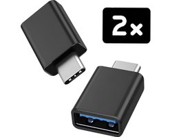 Rolio USB-C naar USB-A Adapter – 2 Stuks