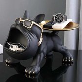 Bulldog -Sleutel- Opslag -Ornament -Woonkamer -Schoenenkast -Entree - Housewarming -Cadeau -Decoratie