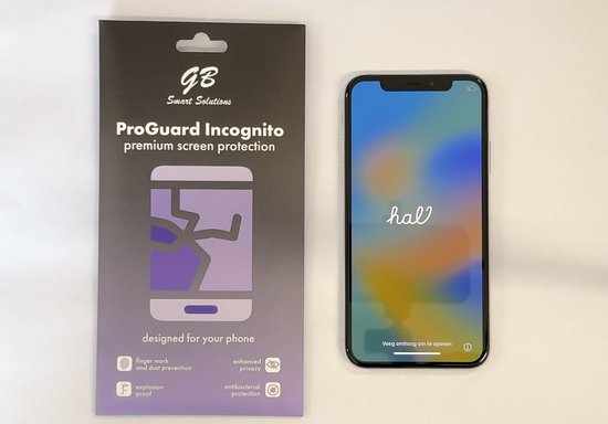Protecteur d'écran GB ProGuard Incognito Privacy conçu pour iPhone X-Xs-11 Pro - 2 pièces