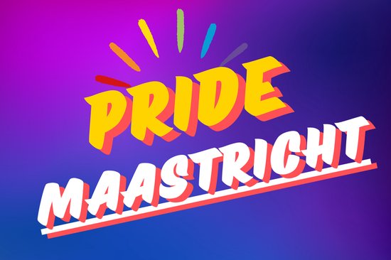 Drapeau Pride Maastricht - Drapeau de la Pride LGBTQ+ - 120x80cm