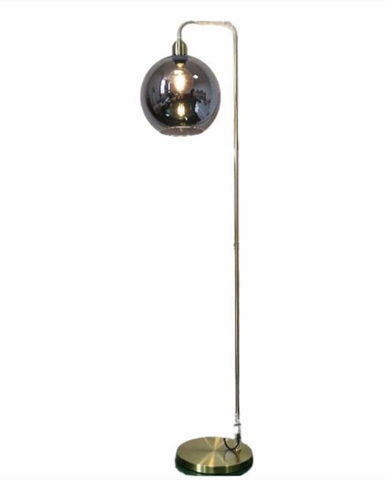 Lumex® - Xena Vloerlamp - Vloerlampen - Slaapkamer - Zwart - Industrieel - Modern