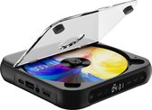 GH Goods - Discman - Draagbare CD Speler met Bluetooth - LCD Touch Screen - EA100 - 3.5 MM Aux - CD / CD-R / CD-RW - MP3 - Zwart