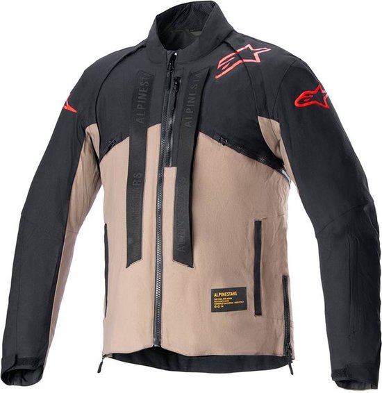 Alpinestars Techdura Jas Zwart Falcon Bruin - Maat M - Jas