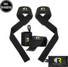 Zwart - Lifting Straps / Wrist Wraps Bundel