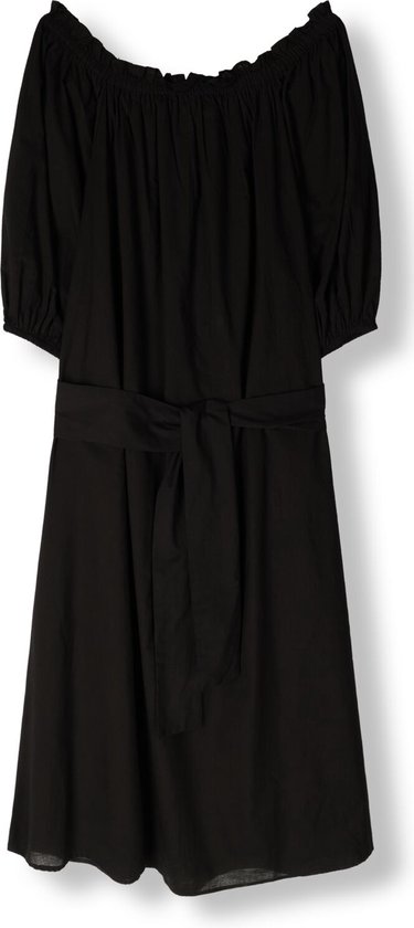 Notre-V Nv-danya Off Shoulder Dress Jurken Dames - Kleedje - Rok - Jurk - Zwart - Maat M