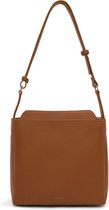 Matt & Nat - Loro Vintage Schoulder Bag Chili Matte Nickel