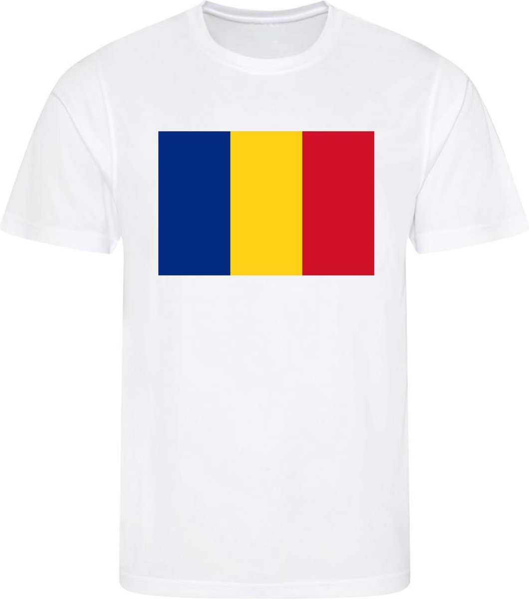 Voetbalshirt Roemenië - Maat 146/152 - Landen shirts