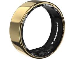 ULTRAHUMAN Ring AIR – Smart Ring | Geen maandabonnement | Bepaal eerst de juiste maat met de Sizing Kit | Slaaptracker - Hartslagmeter - Fitnesstracker – Air Gold – Size 11