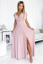 Roze Glitter Maxi Jurk