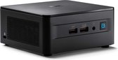 ASUS NUC 12 Pro Kit RNUC12WSHI300002I - Barebone - mini-PC - 1 x Core i3 1220P tot 4.4 GHz - RAM 0 GB - UHD Graphics - Wi-Fi 6E - Bluetooth 5.2 - Wi-Fi 6E