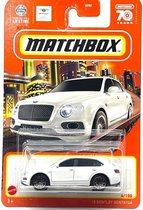 MATCHBOX 70 YEARS '18 BENTLEY BENTAYGA 4/100 (1:64) METALIC WHITE