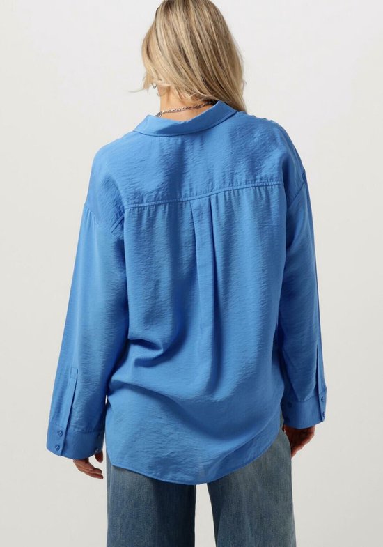 MSCH Copenhagen Mschaudia Shirt Dames - Jurken - Blauw - Maat M/L