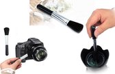l'optique Lens-Aid les filtres l'appareil photo les lentilles Lot de 2 stylos de nettoyage double avec pinceau et 2 tampons en velours pour nettoyer les objectifs le DSLR 