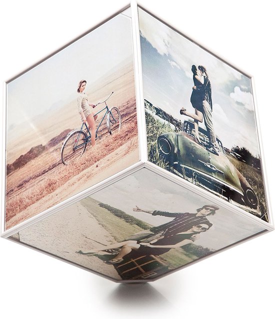 Balvi Photo Cube Rotatif Kube - 10 x 10 photos