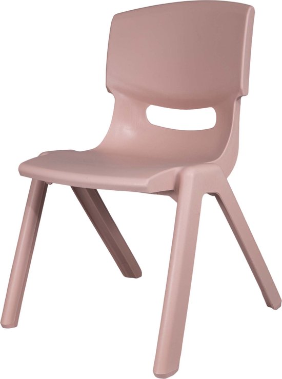 Kinderstoeltje Plastic Pastel Roze — afbeelding 2
