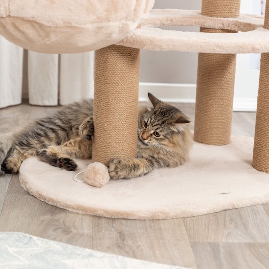 Trixie - Arbre à chat Boho Filippo - Beige - 77X58X114 cm