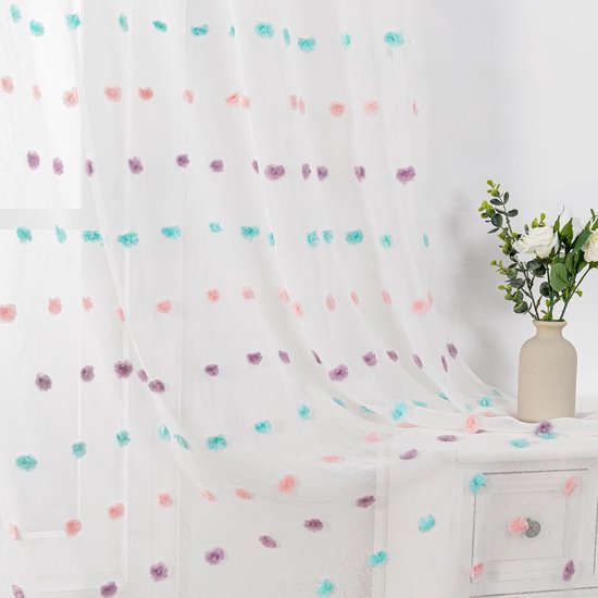 MIULEE Linnen gordijnen doorschijnend schuifgordijn moderne transparante gordijnen voor deuren balkon geschikt voor woonkamer slaapkamer 2 stuks set linnen wit 140 x 290 cm