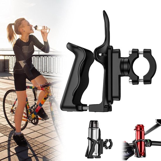 Shop4 - Actioncam Fietshouder - 360 Graden Draaibaar Zwart